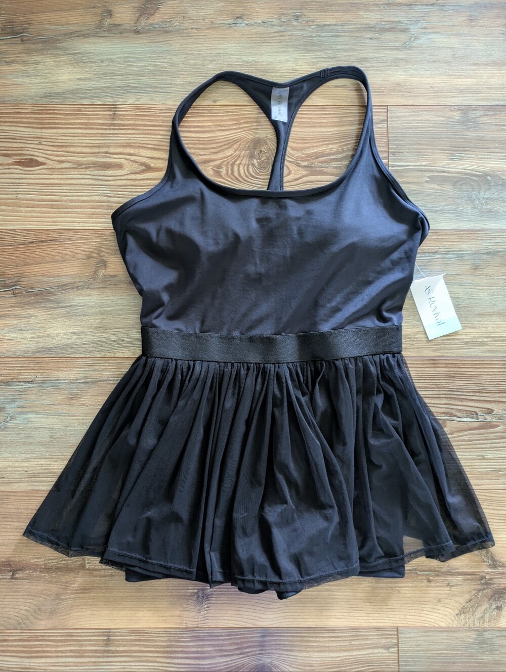 Altar'd State AS Revival Black Athletic Golf Tennis Skort Romper XL NWT